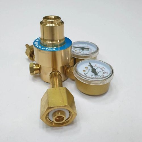 ╭☆°鋼瓶小舖”輕巧型氧氣錶(內牙式)O2錶壓力雙錶式調整器迷你錶,氬氣氮氣氧氣均適用