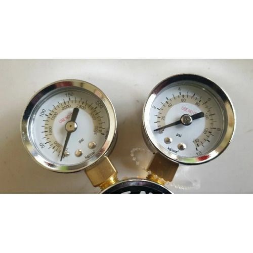 ╭☆°鋼瓶小舖” 台製精品TIREN後入式壓力錶調壓閥CO2錶迷你錶輕巧型~ 啤酒錶氧氣氮氣氬氣二氧化碳均適用