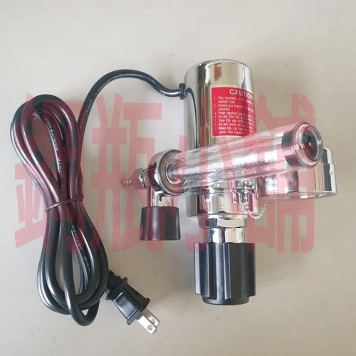 ╭☆°鋼瓶小舖”台製二氧化碳調整器加熱式CO2錶，電壓110V/220V兩種