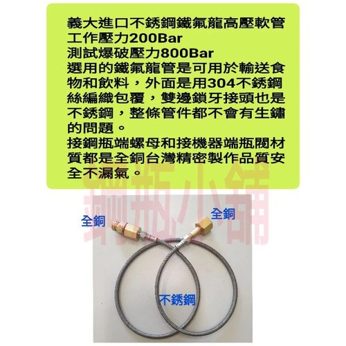 ╭☆°鋼瓶小舖”鎖牙款式氣泡機改機專用直供管件 升級改裝~免拆原廠小瓶頭~二氧化碳CO2