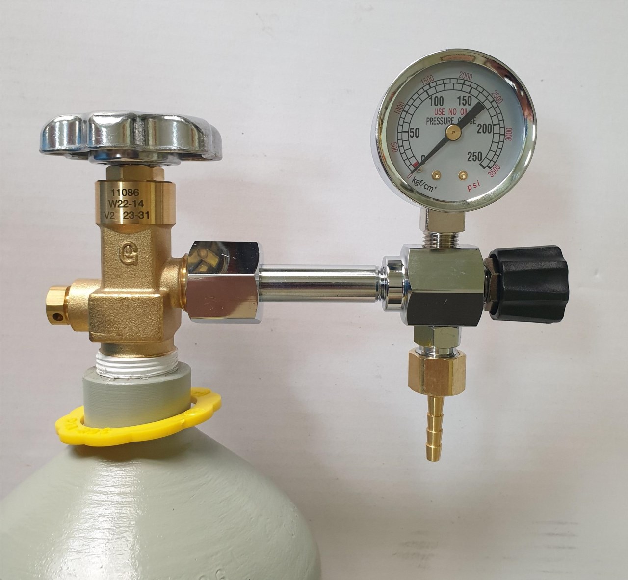╭☆°鋼瓶小舖”  3.5L氦氣鋼瓶＋單錶微調組合(已灌氦氣HE)空飄氣球佈置會場生日告白求婚歡樂派對專用組合